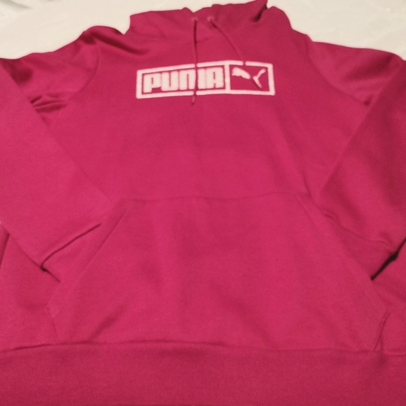 Puma Hoodie Size L, Logo Activewear Casual Gym Workout Training Comfy, NEW - Picture 4 of 6
